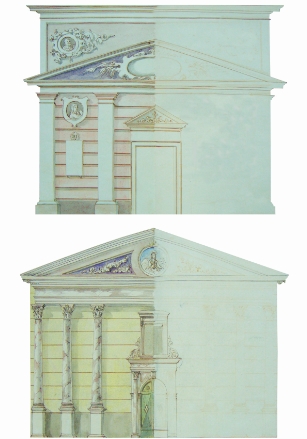 Carlo Toffaloni - Progetto per le decorazioni (1875)