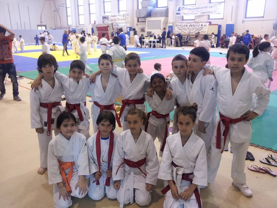 i piccoli atleti del judo elba