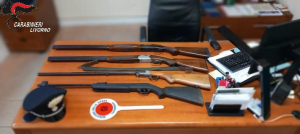 Porto Azzurro: deteneva illegalmente alcuni fucili. Denunciato dai Carabinieri