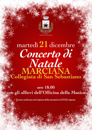 Concerto di Natale a Marciana il 21 dicembre