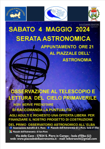 Serata astronomica con gli Astrofili di San Piero