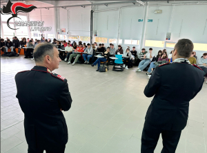 Gli incontri dei Carabinieri con gli alunni nell’ambito del progetto “Cultura della Legalità”