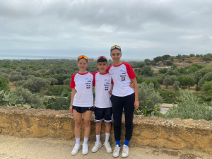 Tre giovani di Elba Bike in Sicilia per la Coppa Italia