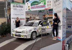 Al Rally delle Colline Metallifere buoni risultati per il giovane equipaggio elbano Pierulivo-Amato