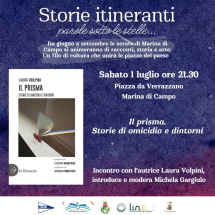 Storie di crimini e delitti: il 1° luglio a Campo la presentazione del libro di Laura Volpini