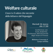 In biblioteca conferenza sul Welfare Culturale con Carlo Andorlini