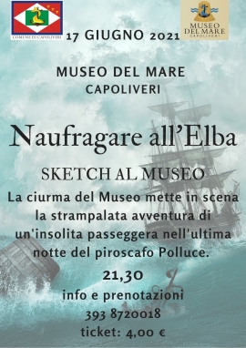 Al Museo del Mare &quot;Naufragare all&#039;Elba&quot; il racconto dell&#039;affondamento del Polluce