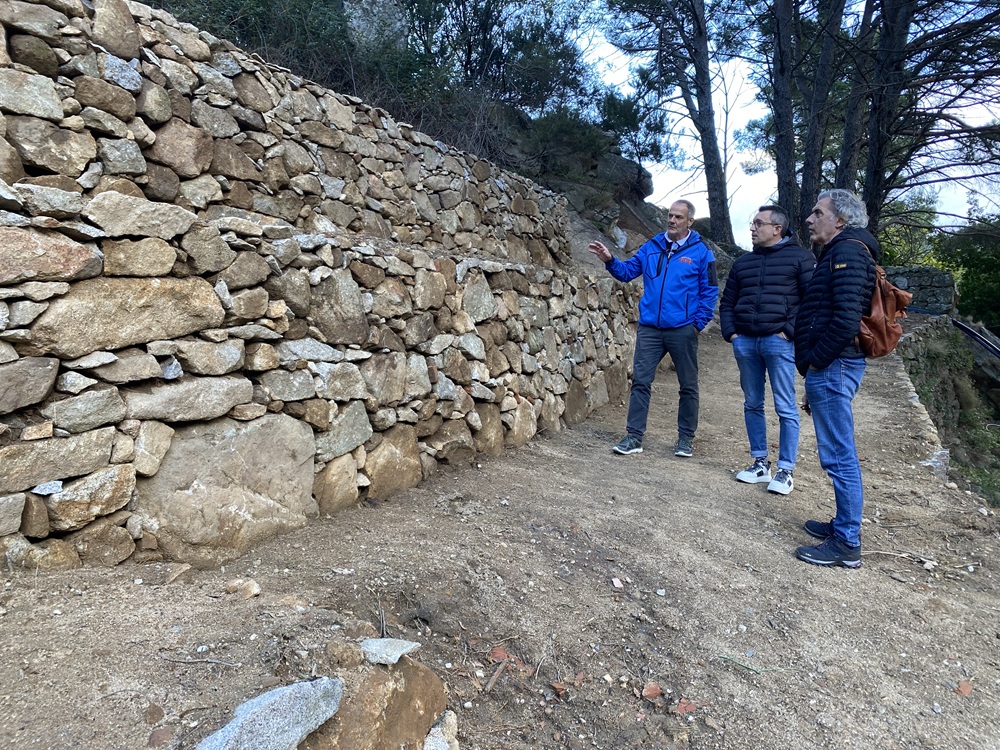 Sopralluogo muretti Marciana