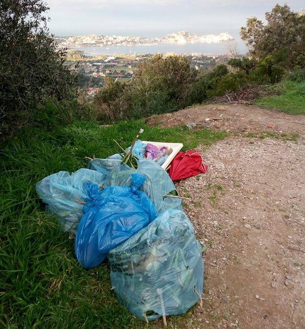 colle reciso rifiuti