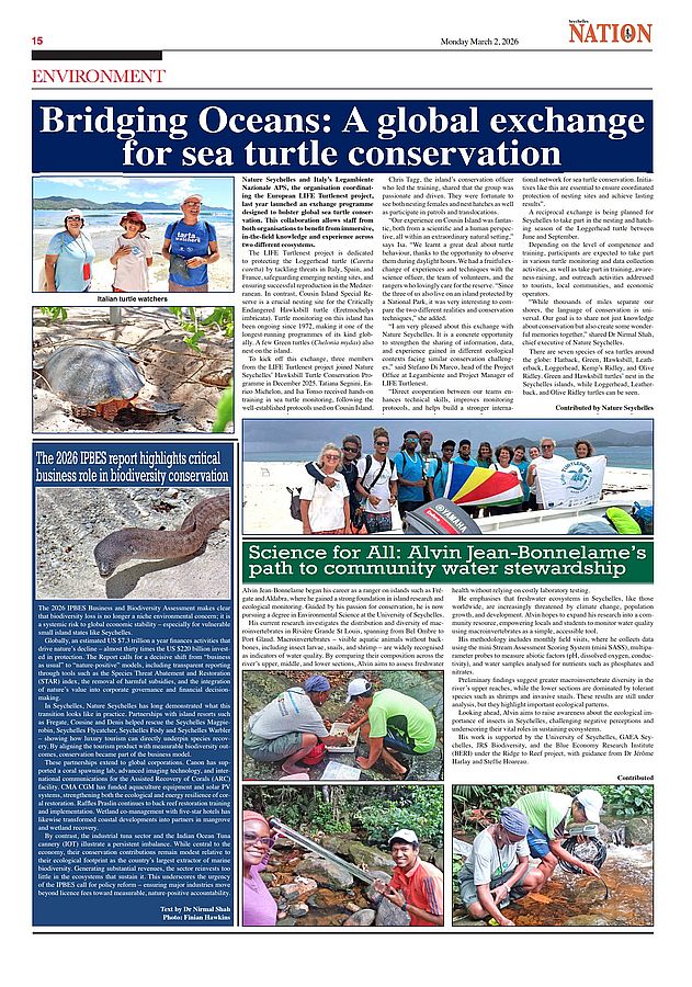 Dall'Elba alle Seychelles