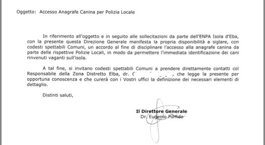 Anagrafe Polizia locale