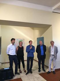 La consegna delle Borse di studio con i professori di Brera