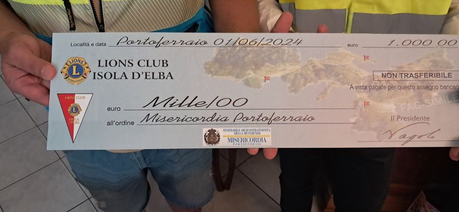 ASSEGNO GIGANTOGRAFIA