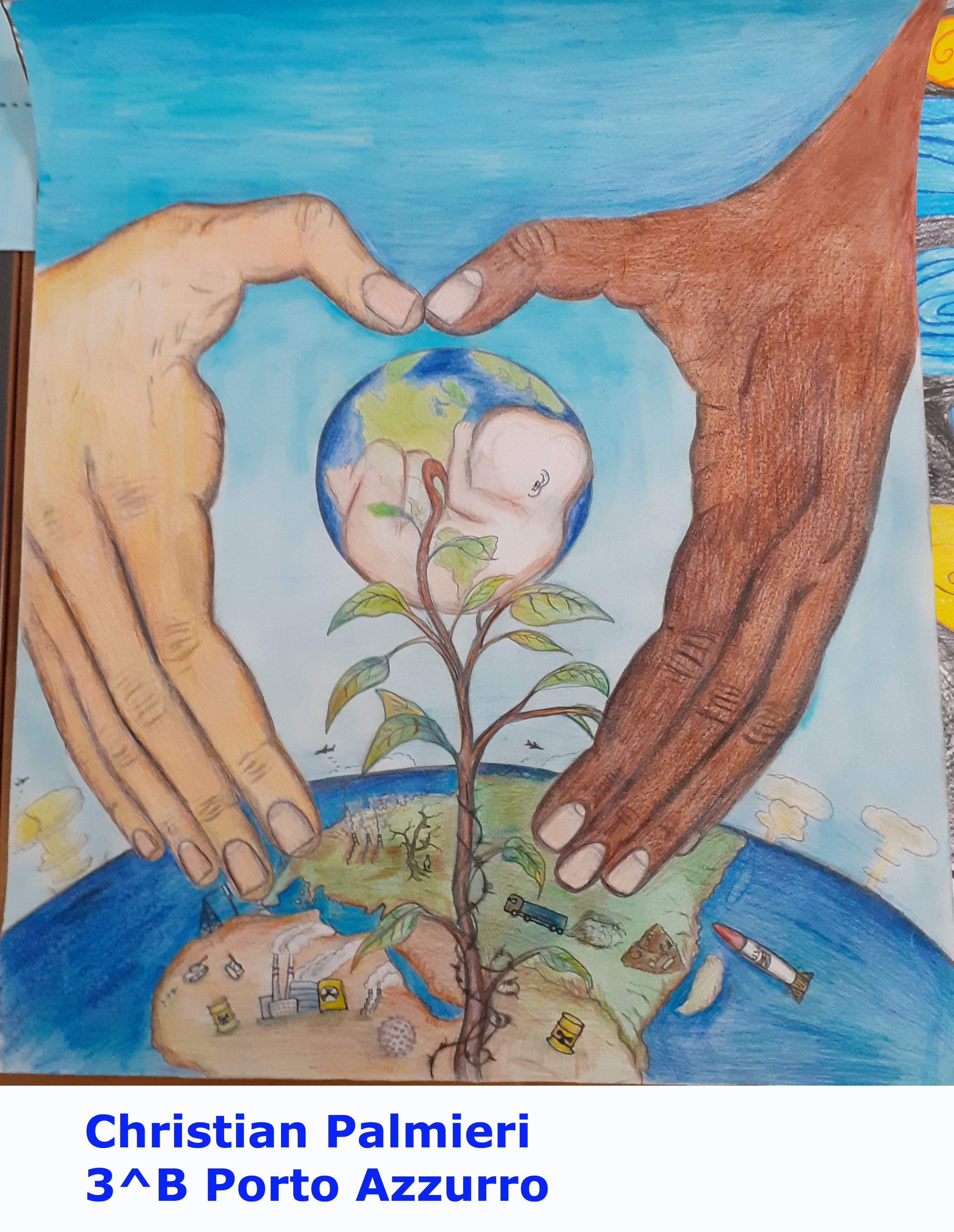 MENZIONATO P.AZZURRO CHRISTIAN PALMIERI 3a B NO