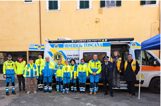 VOLONTARI LIONS, MISERICORDIE E POLIZIA PENITENZIARIA PRONTI PER L'INTERVENTO NEL CARCERE DI PORTO AZZURRO