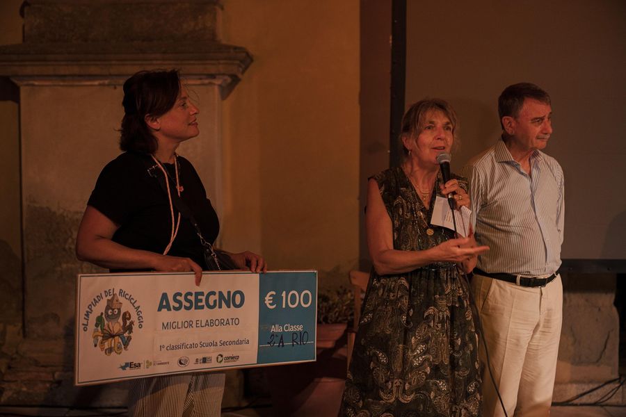 Premio Olimpiadi Riciclaggio scuole secondarie