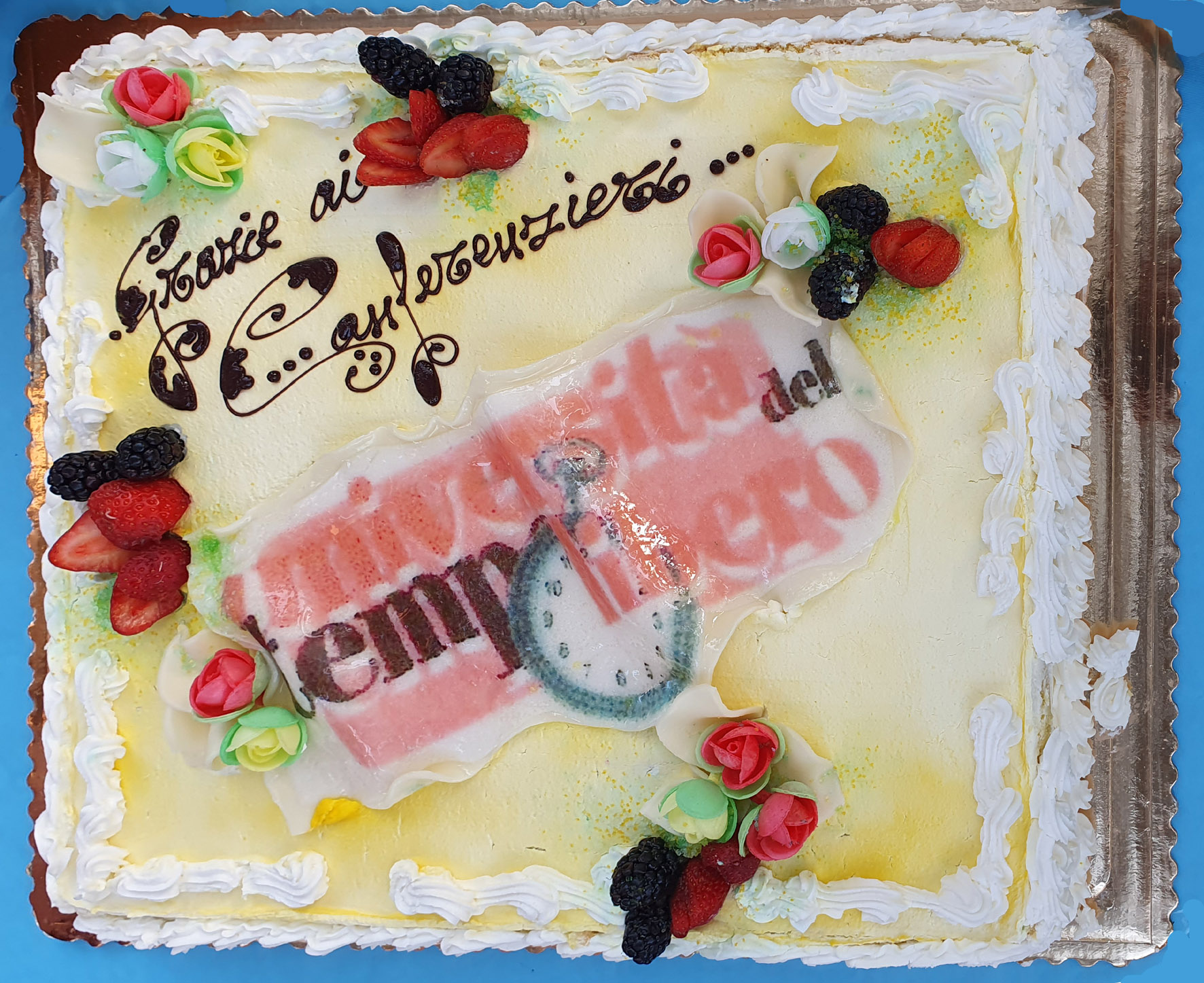 8  Per finire un dolce grazie ai conferenzieri