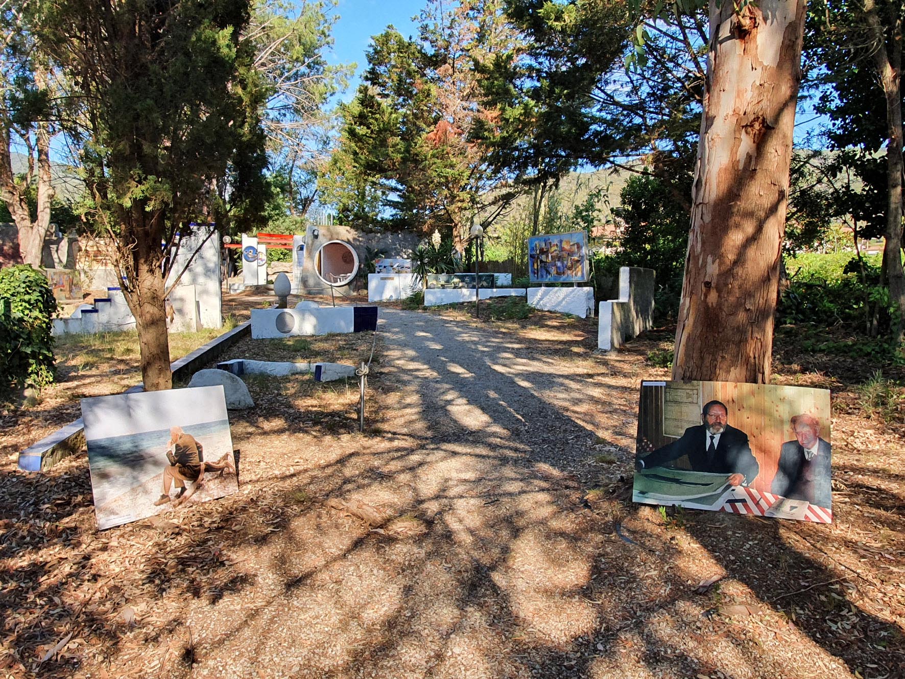Gigantorafie nel Giardino dell'Arte