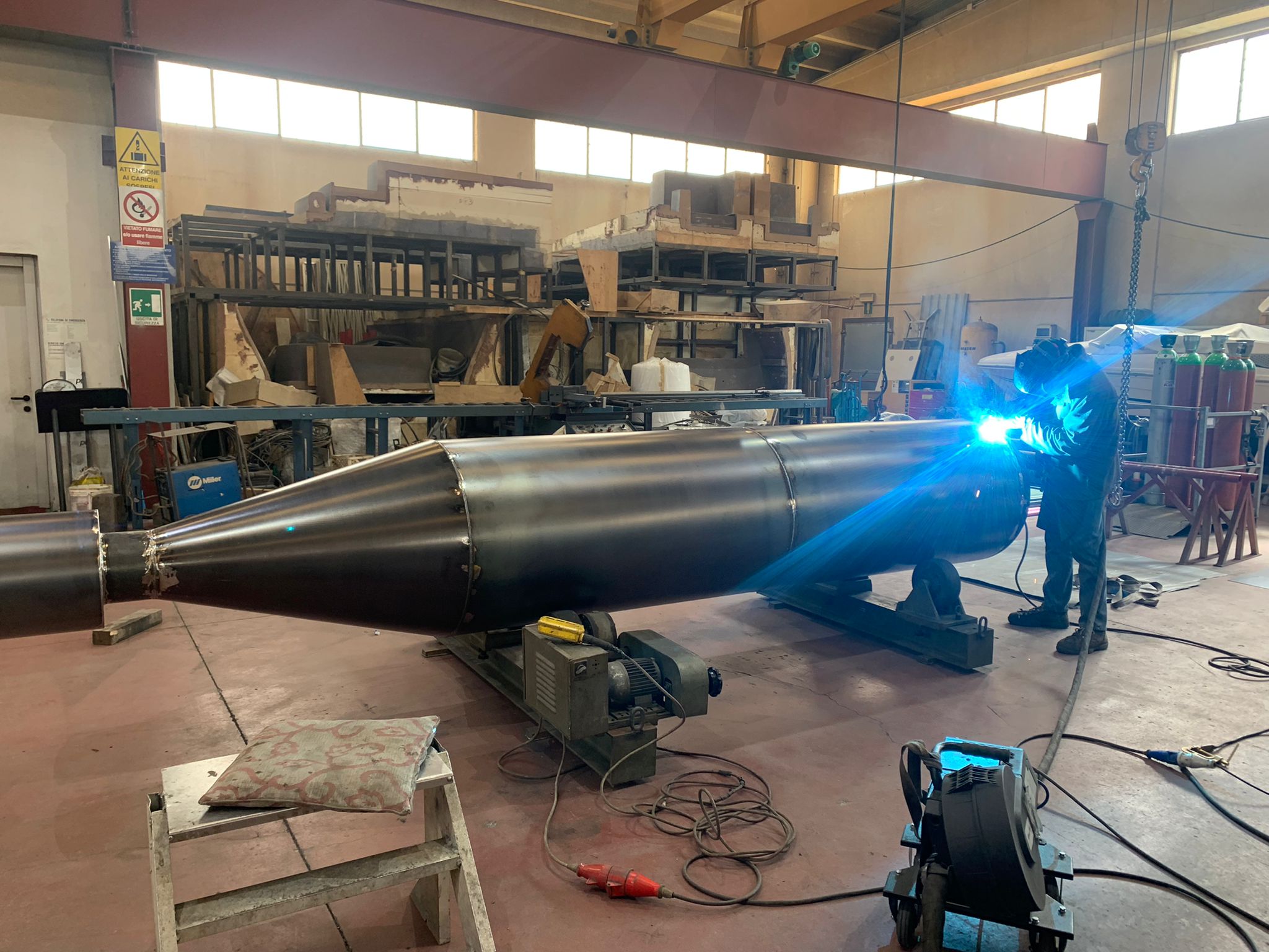 2 Cantiere Navale FGG Guarisco   Saldatura Siluro a Lenta Corsa