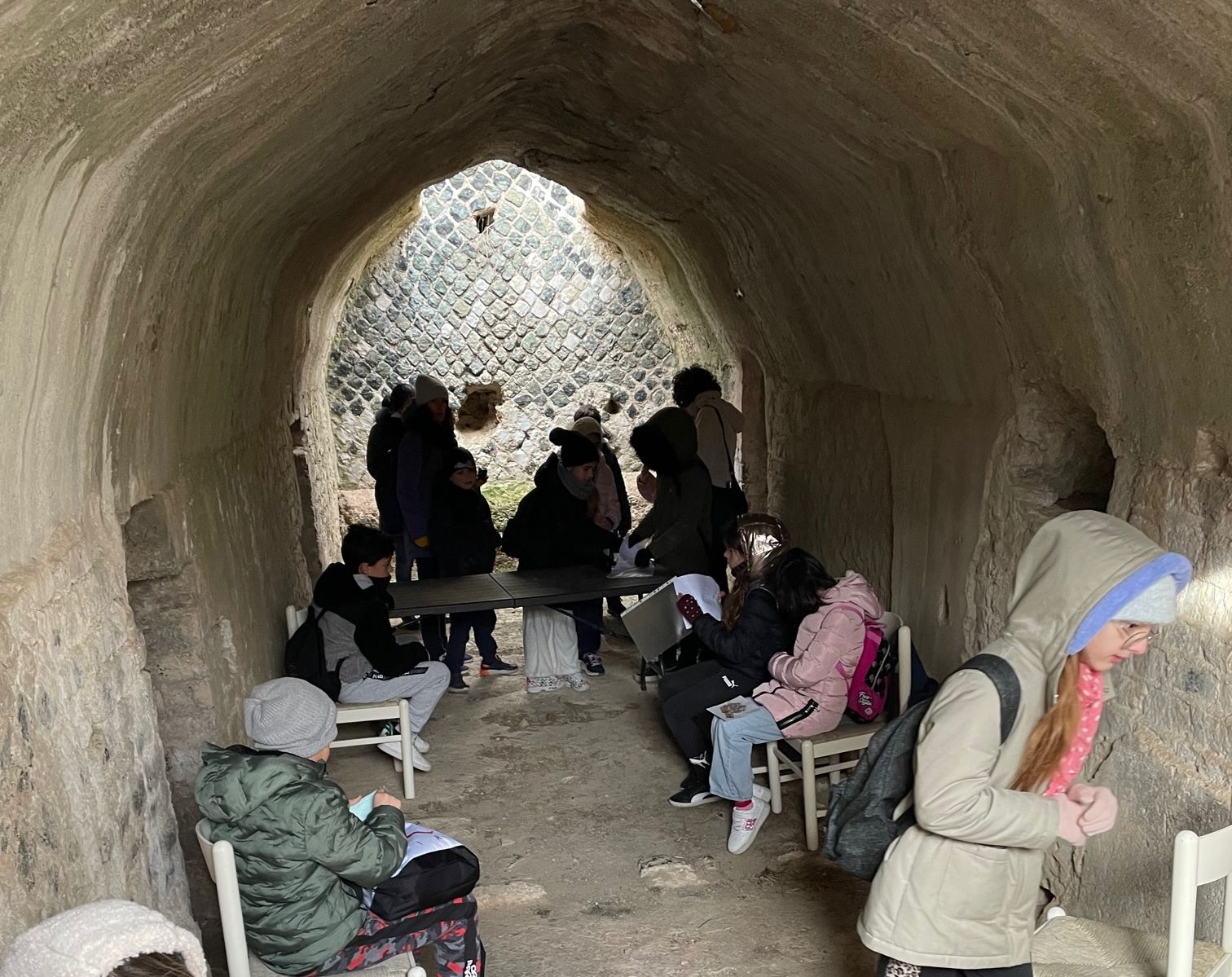 Scuola di P Azzurro grotte