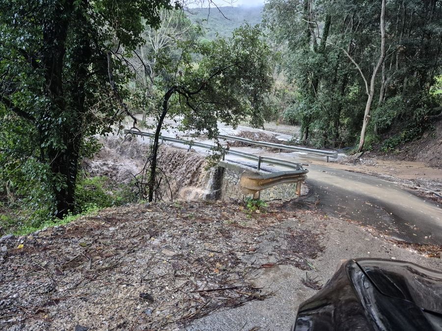 strada forno allagata