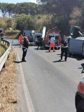 incidente grotte 55