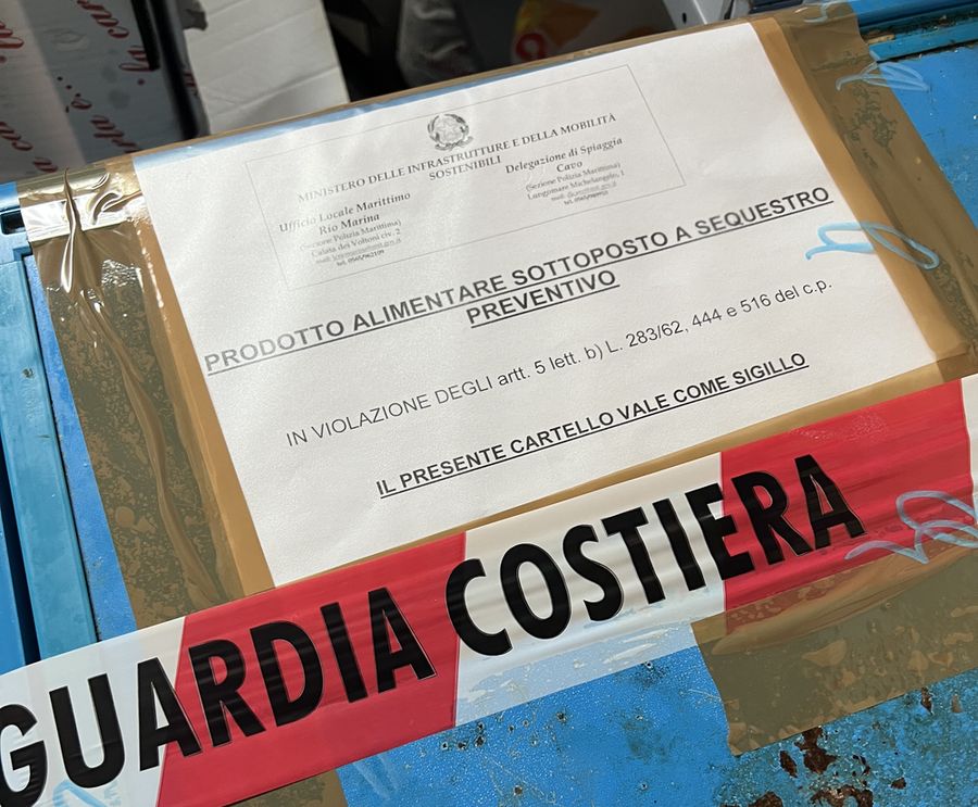 sequestro cibo rio marina