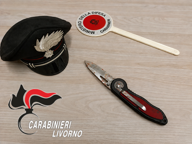 coltello sequestrato