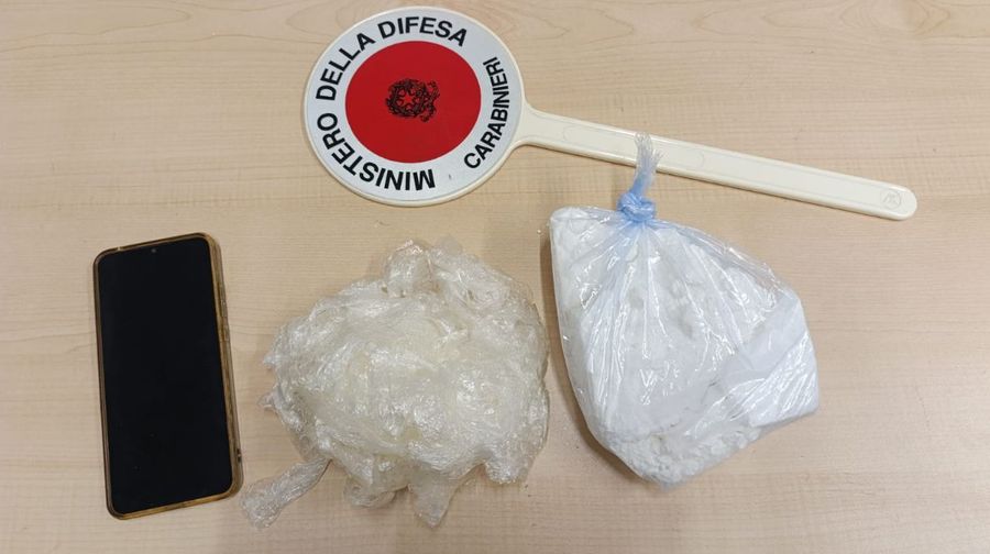 sequestro 500 gr cocaina