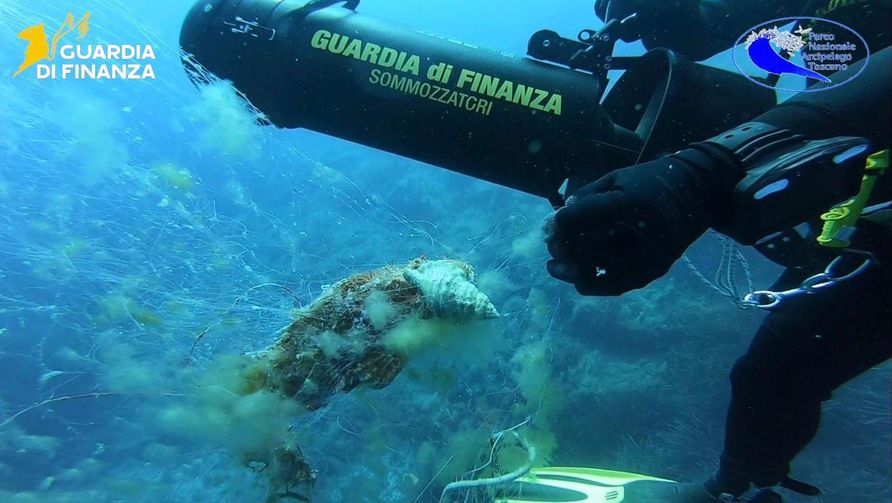 riqualificazione fondali Giannutri