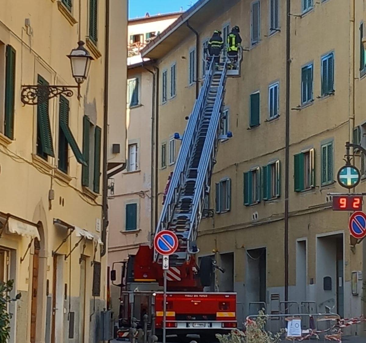 vvf via guerrazzi ispezione