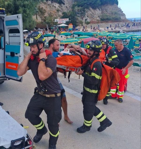 vvf trasporto ferito sant andrea