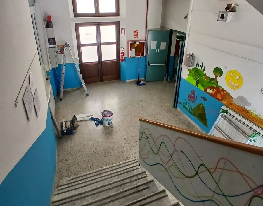 scuola campo lavori