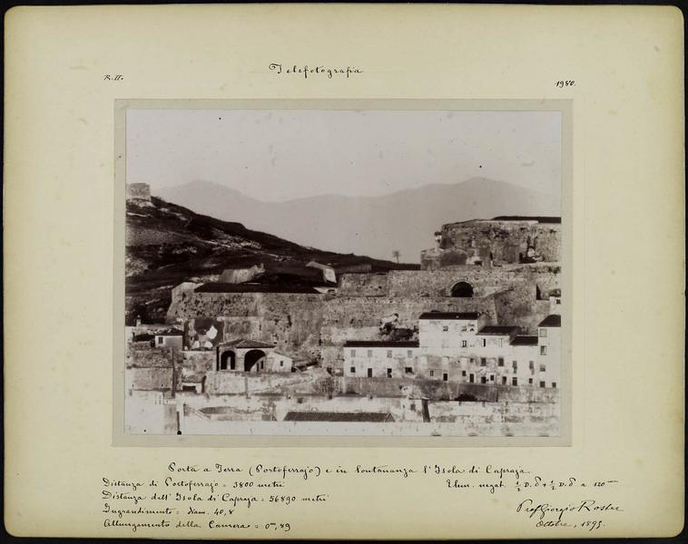 Giorgio Roster. Telefotografia eseguita dall’Ottonella . Porta a Terra