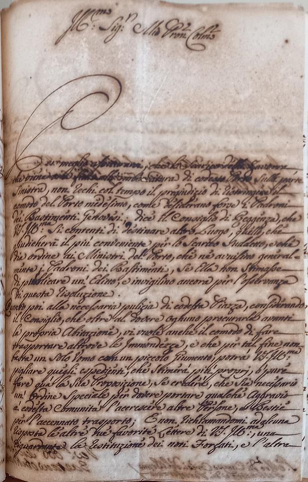 Lettere di ministri di stato e di guerra 1