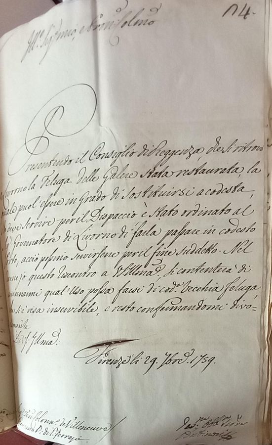Lettere di magistrati e tribunali dal 1730 al 1770 6