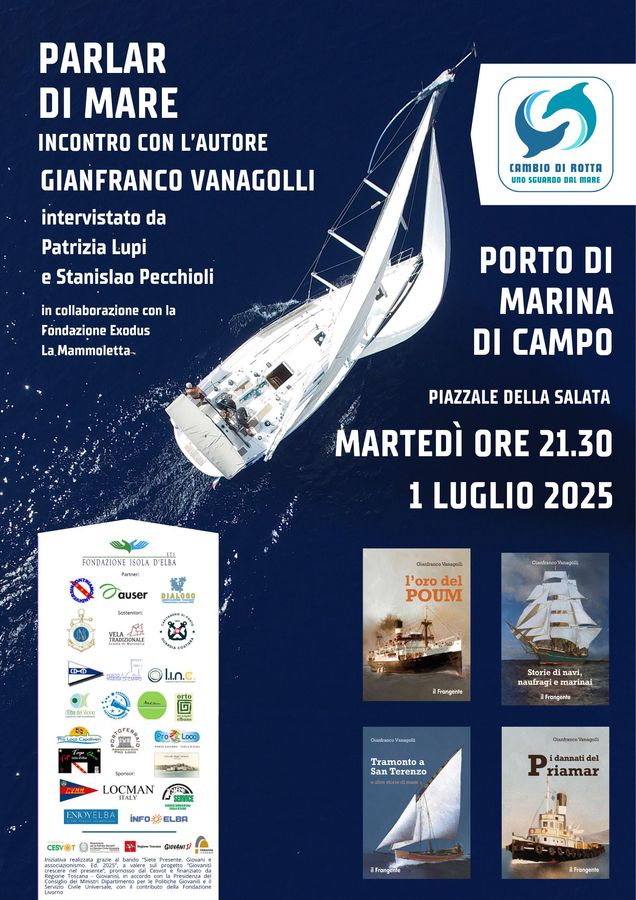1 LUGLIO CAMBIO DI ROTTA MARINA DI CAMPO
