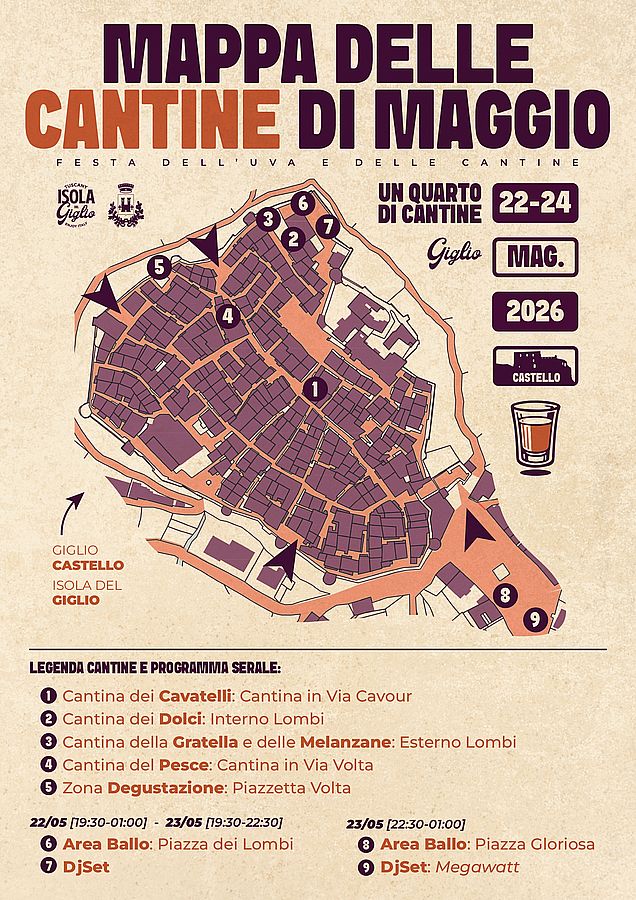 Mappa Cantine Maggio 2026