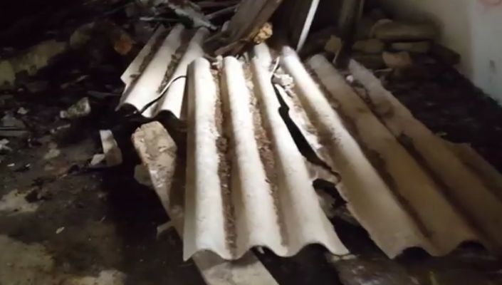 rifugio dsan francesco eternit dentro