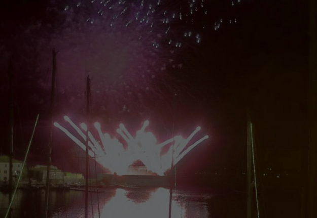Fuochi artificiali di Capodanno all'Elba