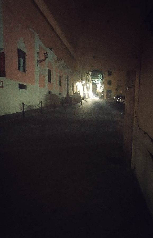 Via Garibaldi al buio