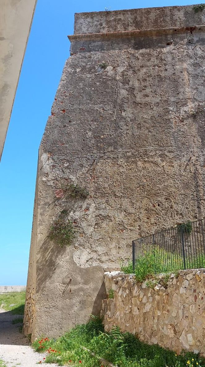 Angolo dello spallone  del primo bastione degli Spagnoli