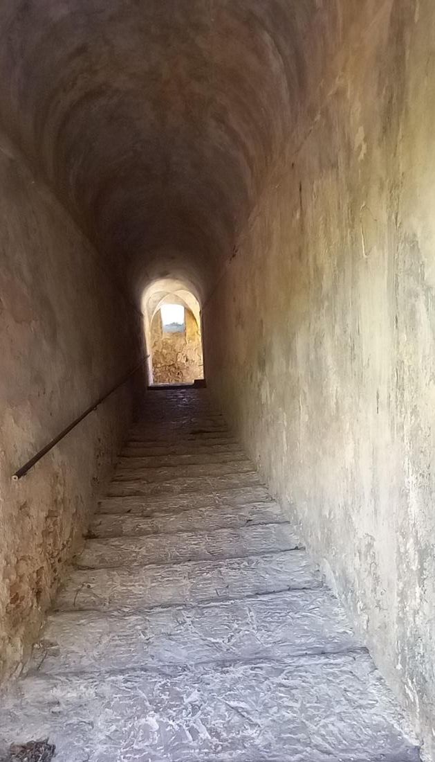 Primo bastione degli Spagnoli . Rampa di salita