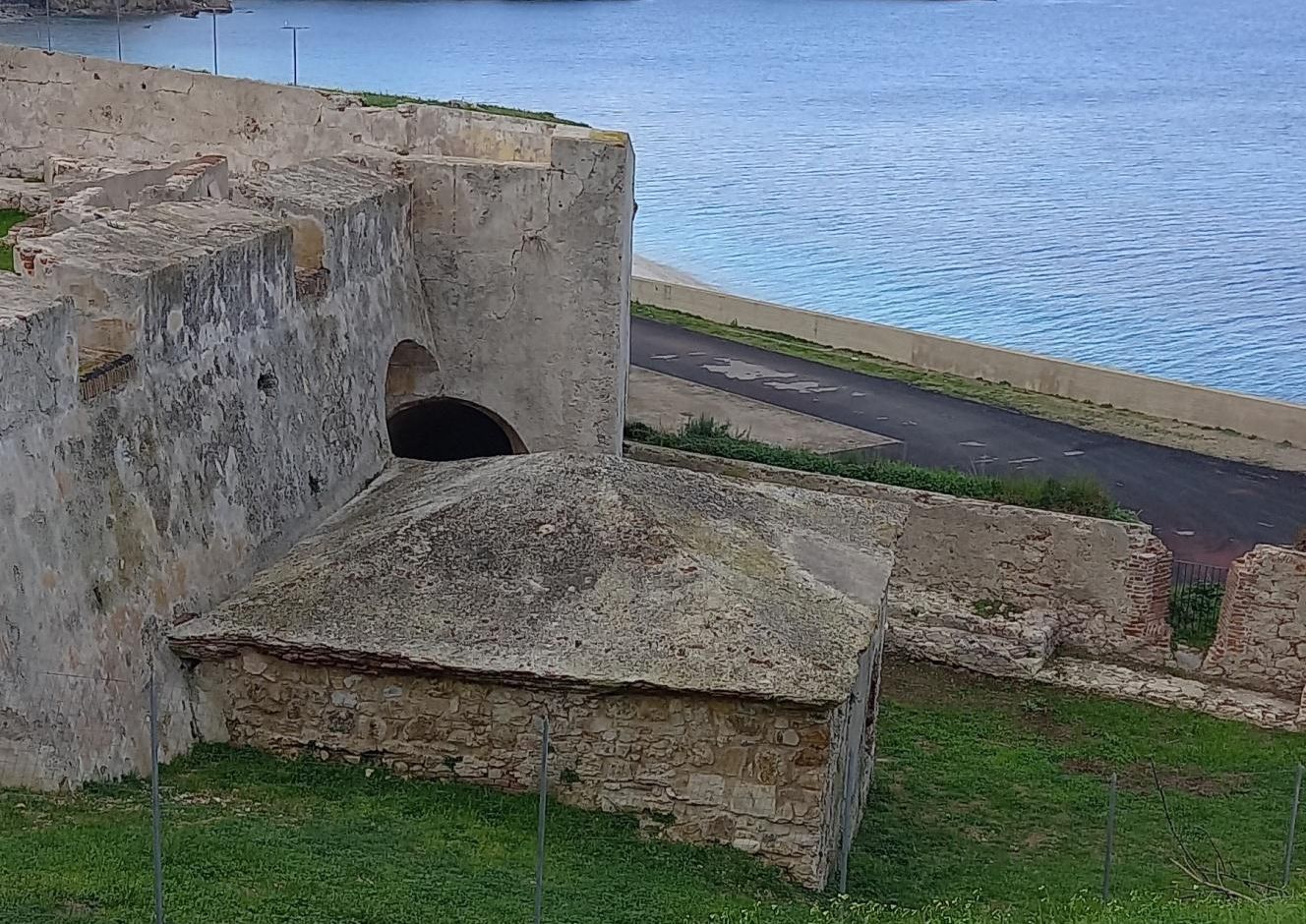 Primo bastione degli Spagnoli.Uscita della rampa di comunicazione
