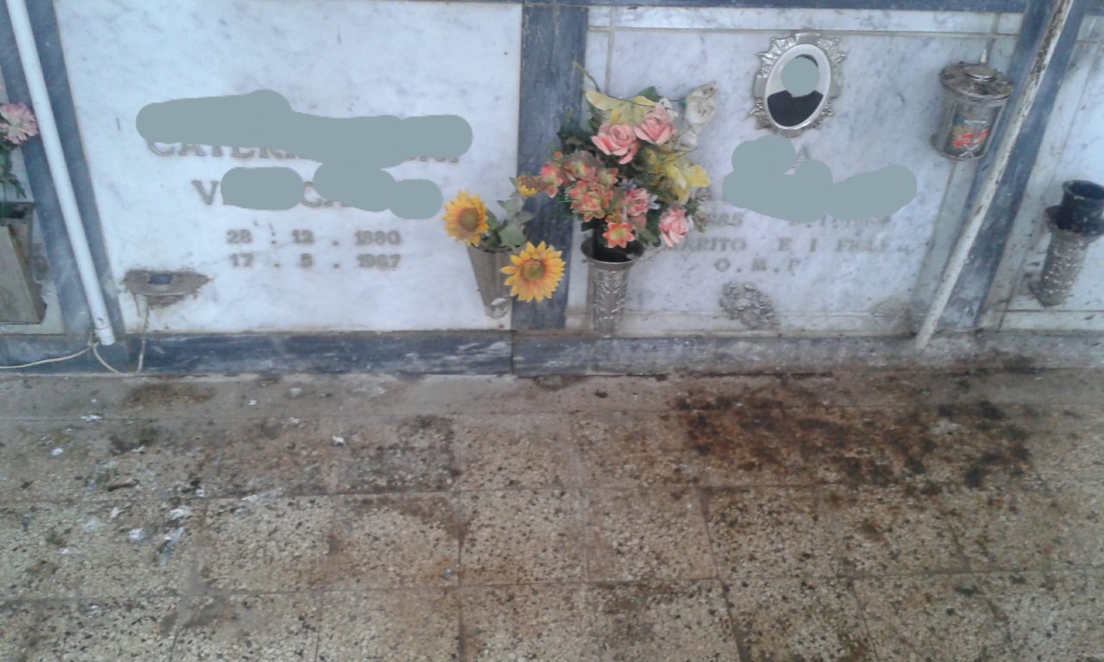 cimitero comunale degrado 1