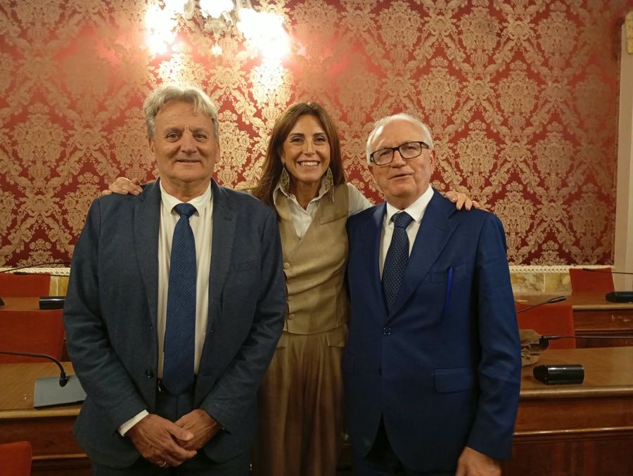 Frida Scarpa con Nocentini e Manzi