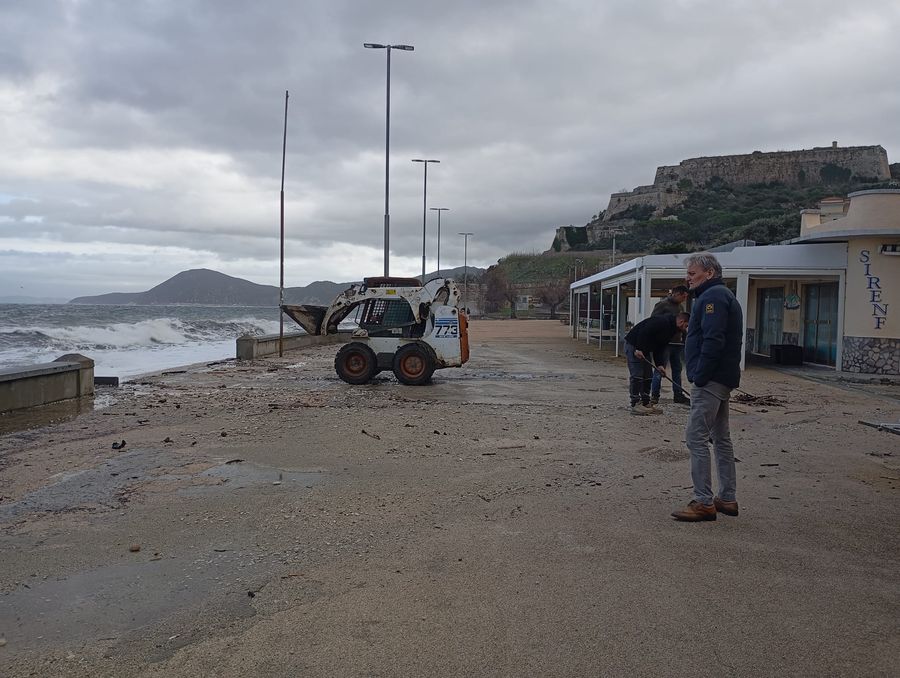 intervento pulizia ghiaie 1