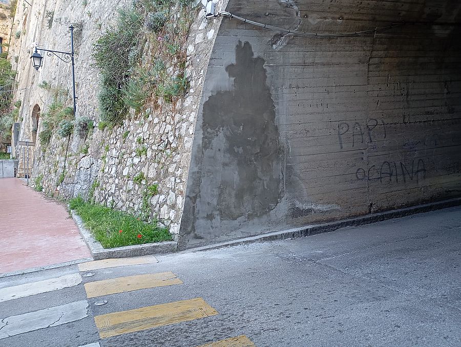 intervento porta a terra
