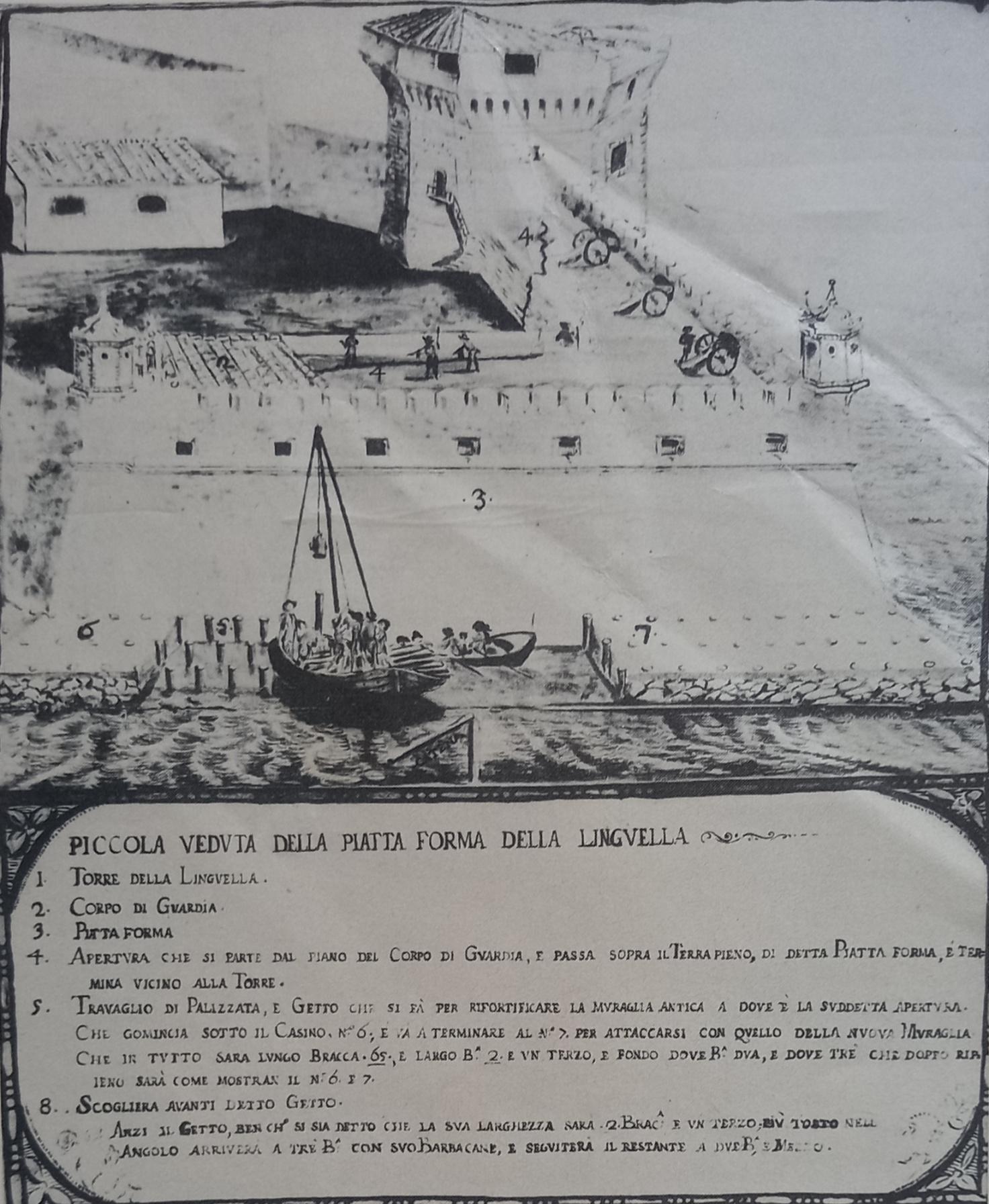 foto 6Mario Tornaquinci.”Piccola veduta della piatta forma della Linguella”