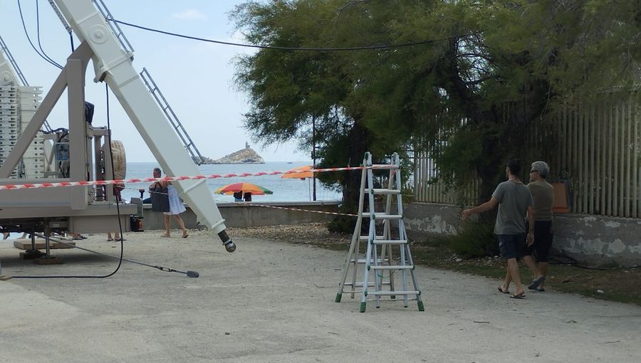istallazione ruota panoramica ghiaie (2)